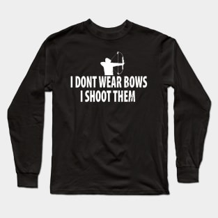 arrow and bow Long Sleeve T-Shirt